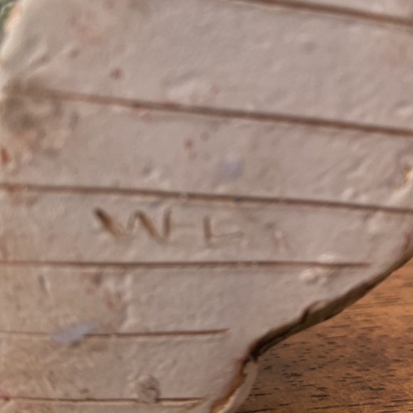 Handbuilt Clay Dragon Signed Exc Shape no Chips PO - Picture 6 of 10